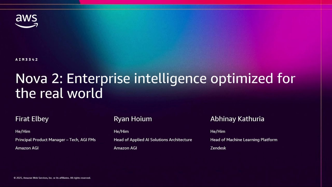 AI Tools AWS Nova 2 di Laptop